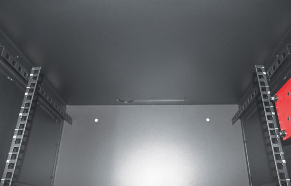 Armadio Rack 19'' a muro 9unità con serratura di sicurezza - immagine 7