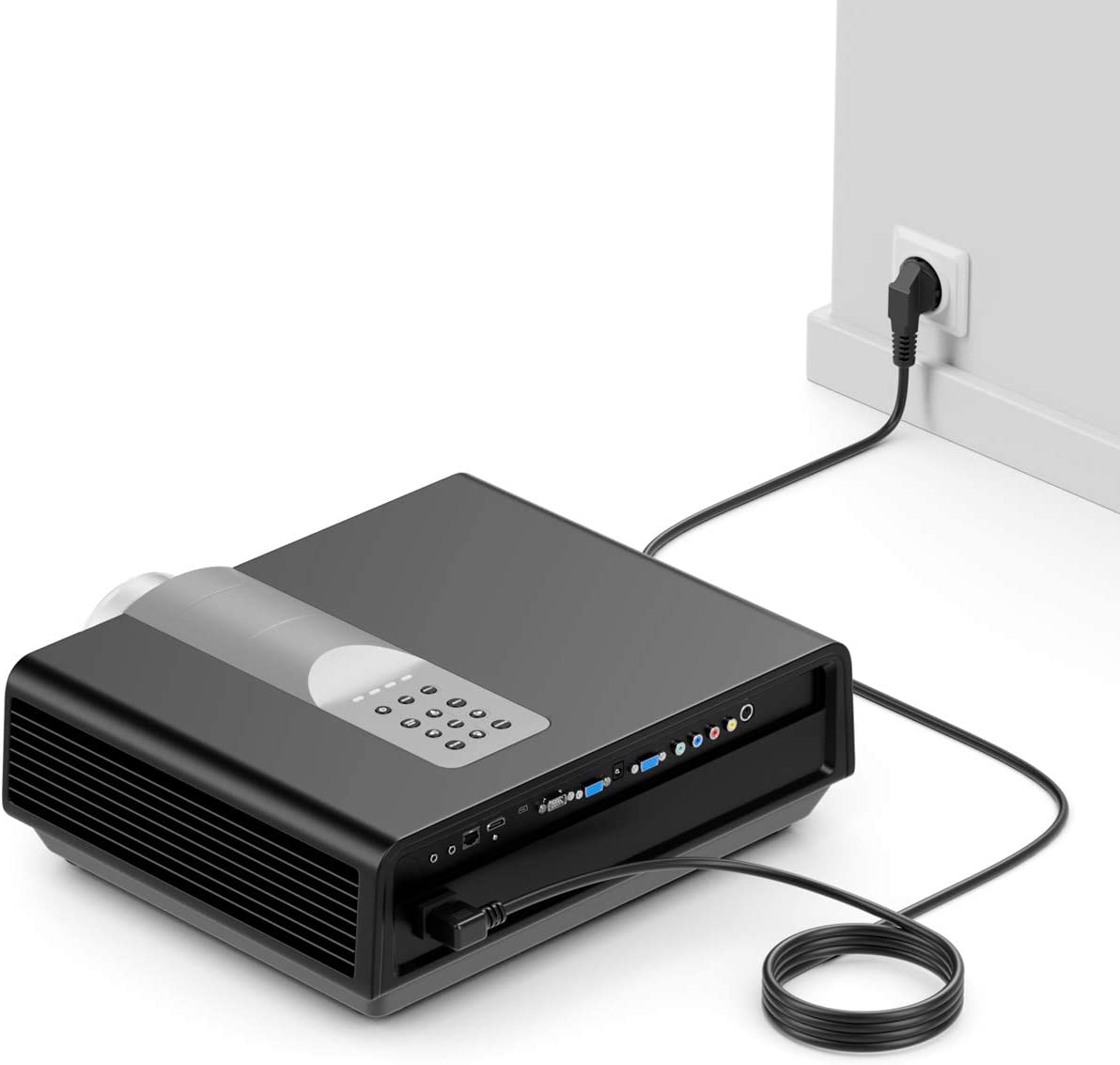 Cavo alimentazione C13 Angolato a Schuko Angolato 3 metri - immagine 6