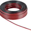 Cavo Audio per diffusori acustici Rosso/Nero 0,75 mm² matassa 100mt - immagine 8