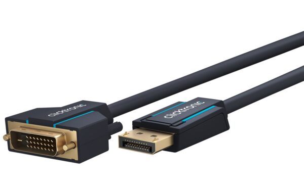Cavo Monitor DisplayPort Maschio a DVI-D Maschio 2 m Blu - immagine 8