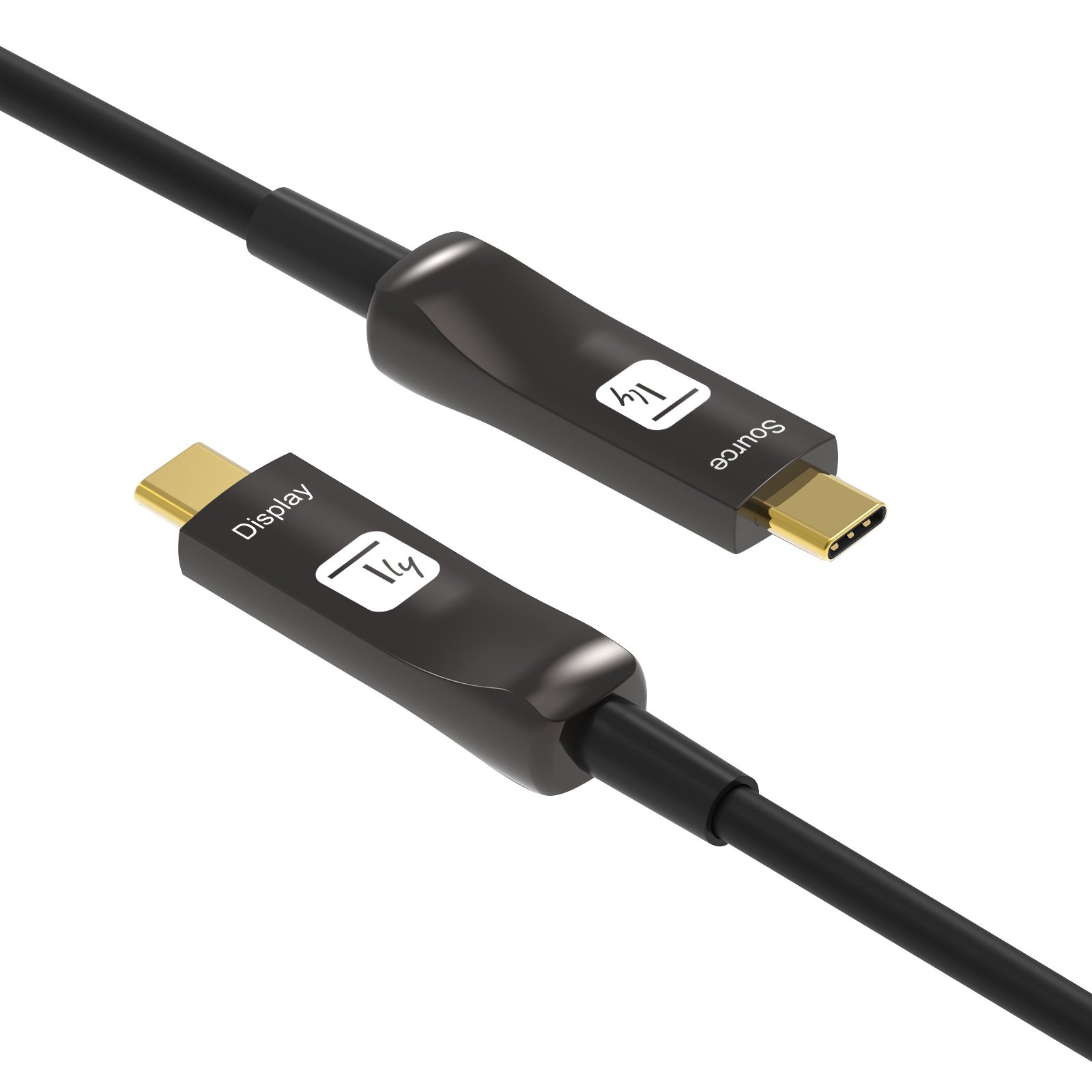 Cavo Audio/Video Ottico Attivo USB-C™ M/M AOC Fibra Ottica 4K 15m - immagine 7