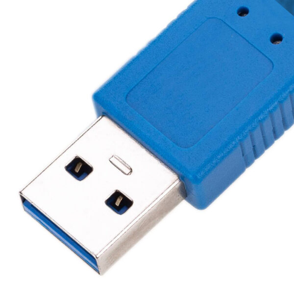 Cavo USB 3.2 Superspeed A maschio/MIC B maschio 1 m FLAT - immagine 7