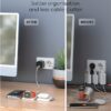 Caricatore Qi Wireless Caricabatterie 3in1 Stazione di Ricarica Pieghevole 15W - immagine 6