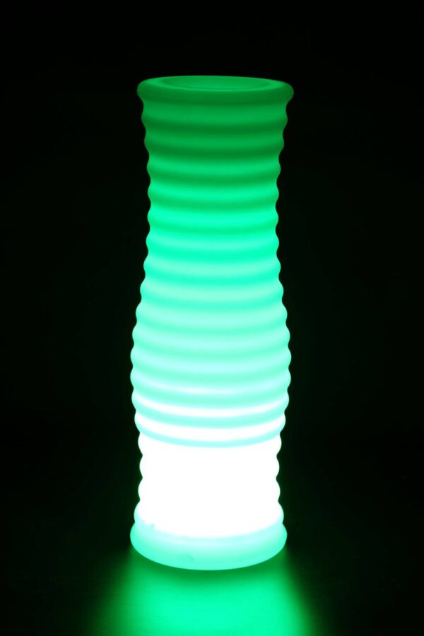 Vaso Luminoso LED RGB Multicolore IP54 con Telecomando - immagine 5