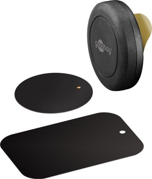 Supporto Magnetico Autoadesivo per Smartphone e Tablet Nero - immagine 8
