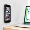 Supporto Smartphone Universale Adesivo Grip Phone con Stand Bianco - immagine 8