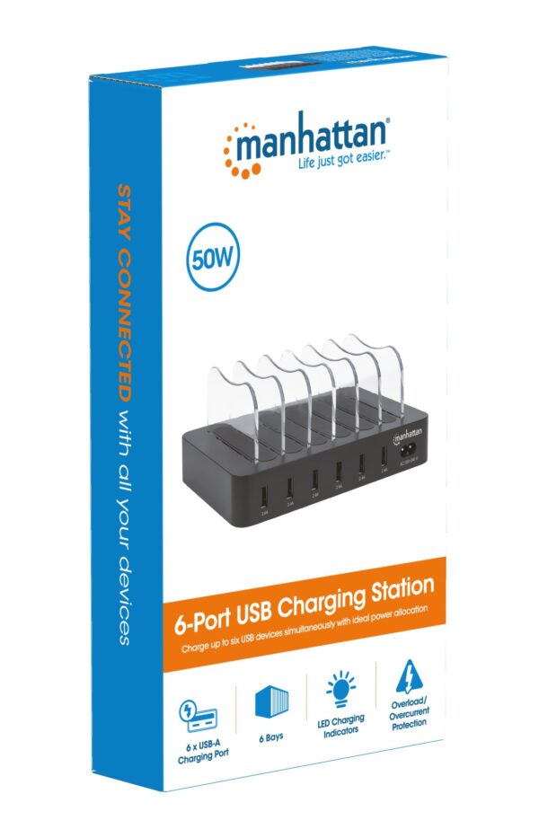 Docking Station Stazione di ricarica 6 porte USB - immagine 8