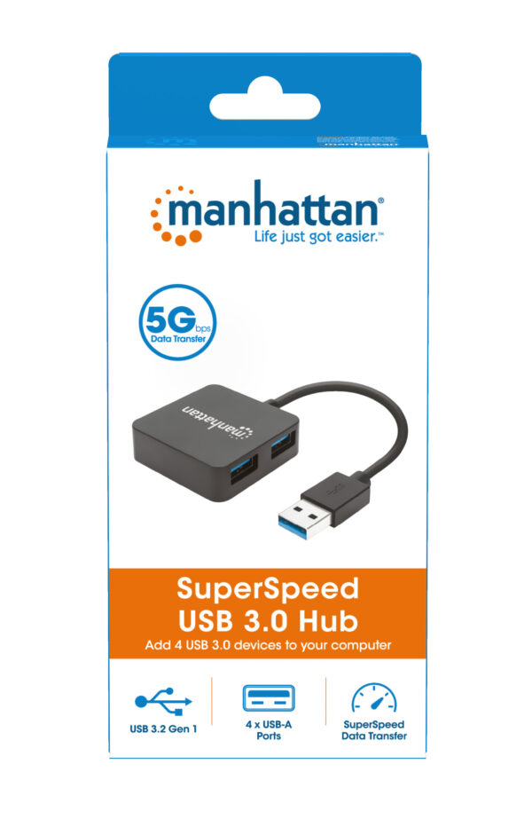 SuperSpeed USB 3.2 Gen1 Hub 4 Porte USB A - immagine 8
