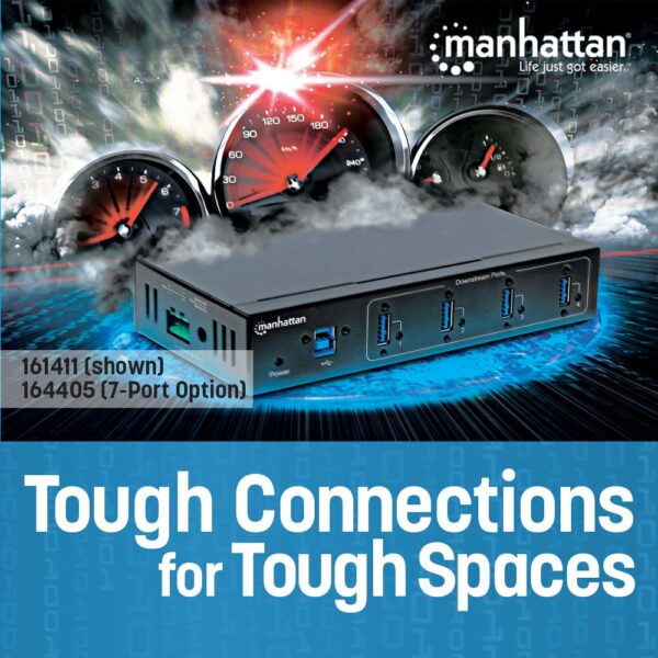 Hub Industriale USB 3.0 7 Porte - immagine 8