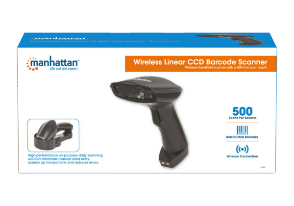 Barcode Scanner CCD Senza Fili Bluetooth - immagine 8