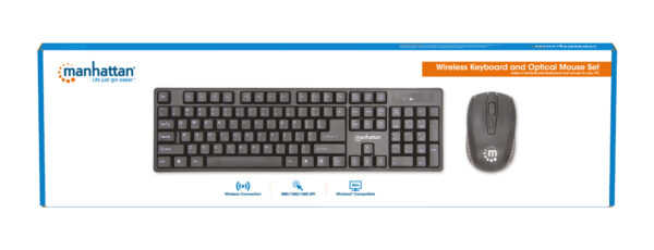 Set Tastiera Wireless e Mouse Ottico Layout Italiano - immagine 8