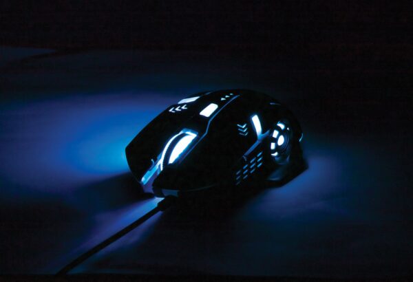 Mouse Ottico Gaming USB 3200dpi Retroilluminazione LED RGB - immagine 7