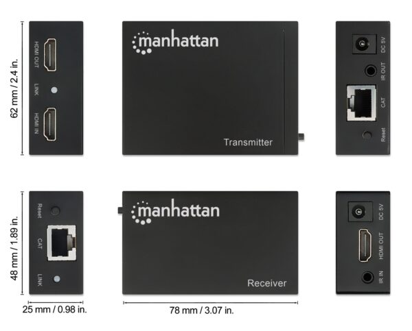 Kit Extender HDMI over Ethernet - immagine 8