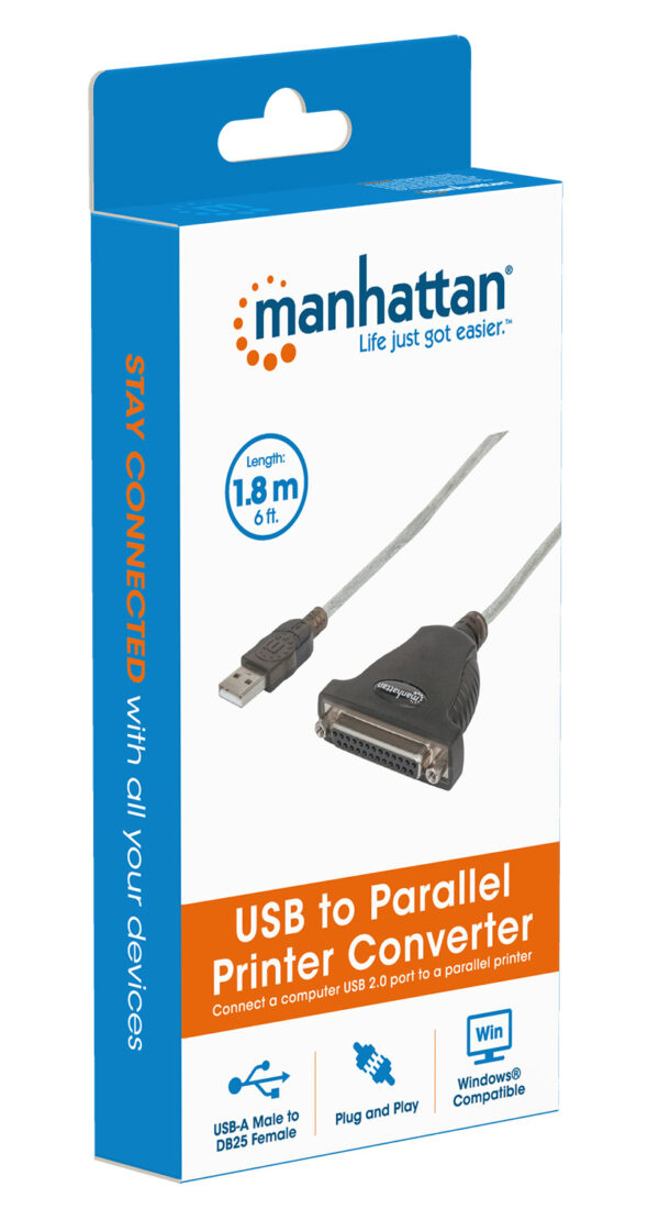 Convertitore USB a Stampante Parallela DB25 F - immagine 8