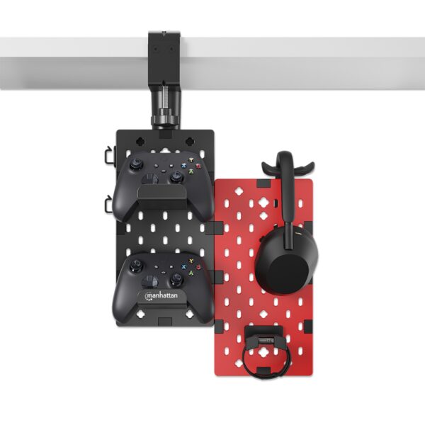 Organizer da Scrivania con Pannello Forato e Supporto per Accessori - immagine 8