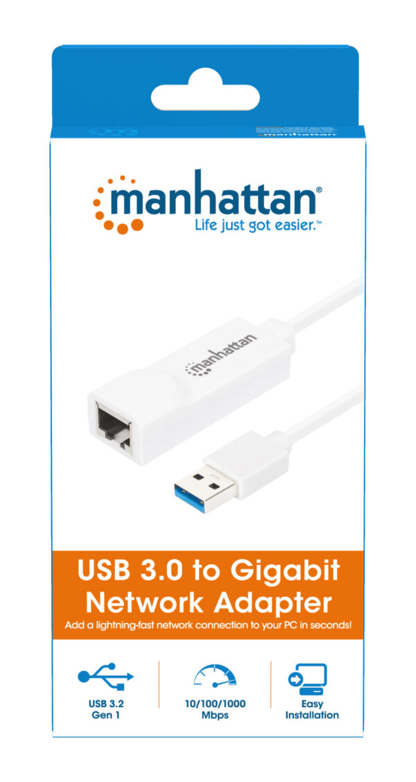 Adattatore USB 3.0 con porta Ethernet LAN 1Gbps - immagine 8