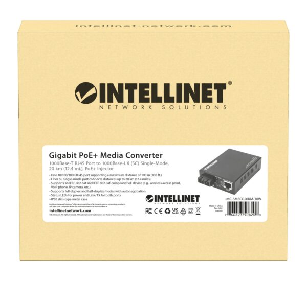 Media Converter Gigabit PoE+ - immagine 8
