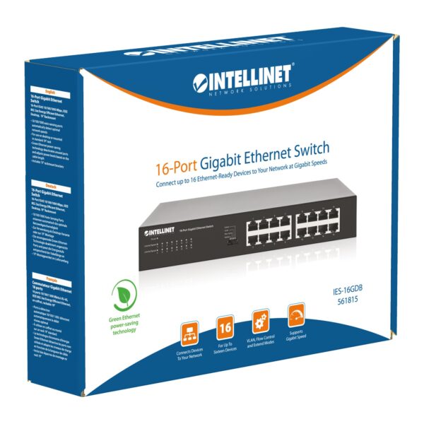 Ethernet Switch Gigabit 16 porte - immagine 8