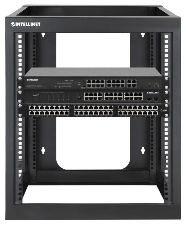 Armadio a Muro 19'' Open Frame 4 Montanti 12U - immagine 8
