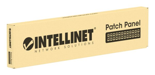 Pannello Patch 24 Posti 19'' 0.5U Cat6a Schermato Nero - immagine 8