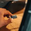 Memoria USB 2.0 PinStripe da 8Gb Colore Nero - immagine 8