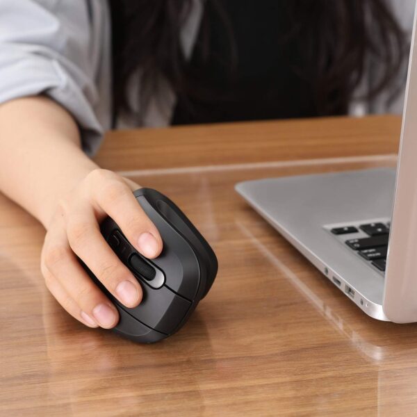 Mouse Verticale Ottico 3200dpi Ergonomico Wireless - immagine 8