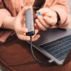 NANO Memoria USB 3.2 32GB Blu - immagine 8