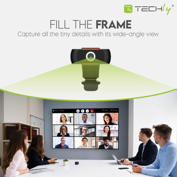 Webcam USB full HD 1080p con Riduzione del Rumore e Auto Focus - immagine 8