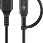 Cavo USB A / Micro B con Adattatore USB-C
