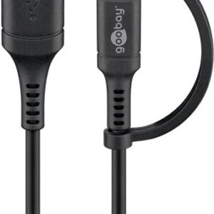 Cavo USB A / Micro B con Adattatore USB-C