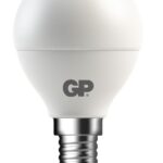 Lampadina LED Mini Globo E14 Bianco Caldo 3,5W, Classe F