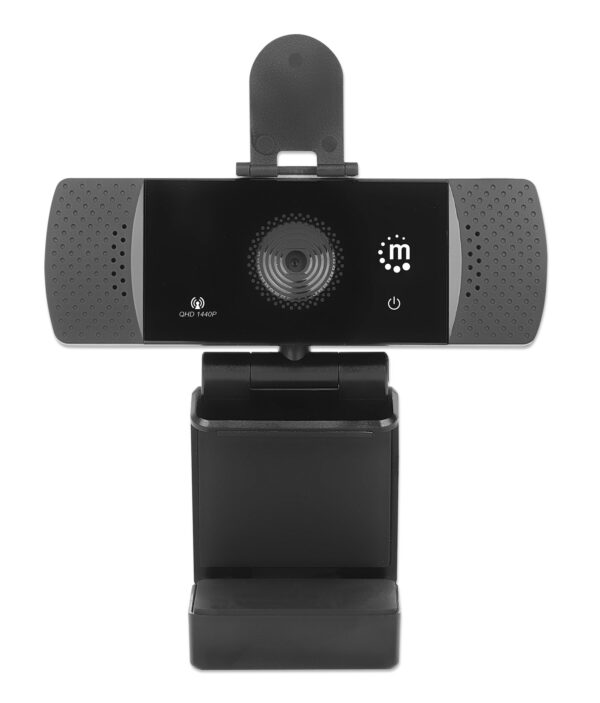 Webcam USB QHD 1440p con Cancellazione del Rumore