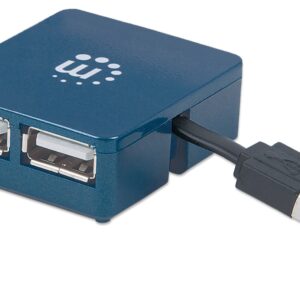 Micro USB Hub 2.0 4 porte, attivo