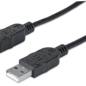 Cavo USB 2.0 A maschio/B maschio 1.8m Nero