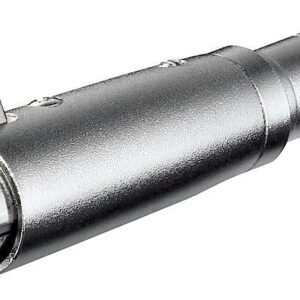 Adattatore XLR Cannon Femmina ad Audio 6,35mm Femmina Mono