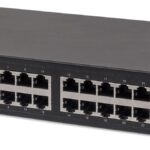 Gigabit Ethernet Switch 24 porte desktop/rack