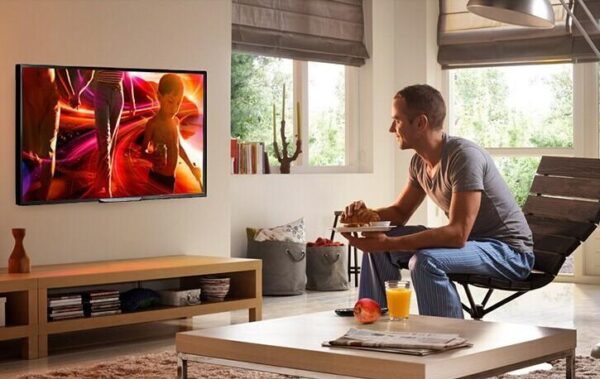 Supporto a Muro per TV LED LCD 42-80'' Ultra Slim fisso H400mm - immagine 7