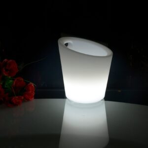 Secchiello Ghiaccio LED RGB Multicolore IP54 con Telecomando