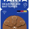 Batterie a Bottone per Apparecchi Acustici V312 6pz