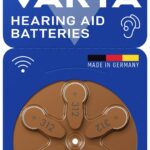 Batterie a Bottone per Apparecchi Acustici V312 6pz