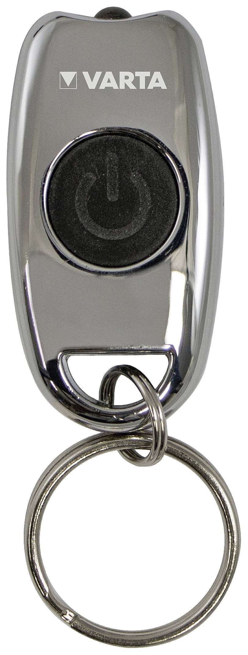 Torcia Portachiavi LED Tascabile a Batteria Metal Key Chain Light