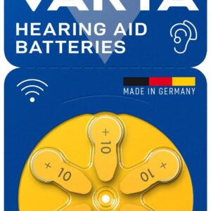 Batterie a Bottone per Apparecchi Acustici V10 6pz