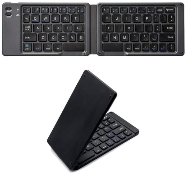Tastiera Pieghevole Bluetooth USB per Tablet Smartphone