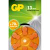 Blister 6 Batterie a Bottone PR48 ZA13 AC13 DA13 per Protesi Acustiche
