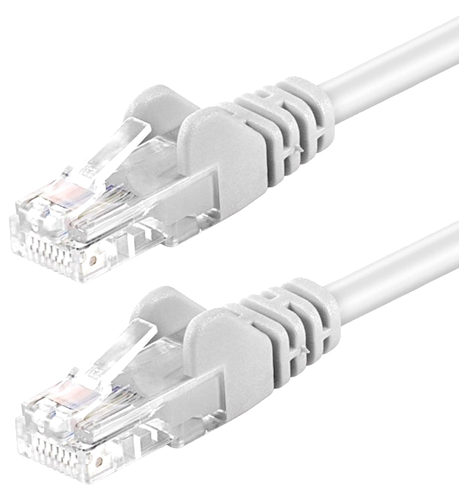 Cavo di rete Patch CCA Cat. 6 Bianco UTP 0,25 m