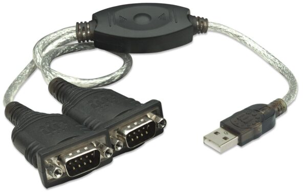 Convertitore da USB a 2 porte seriali
