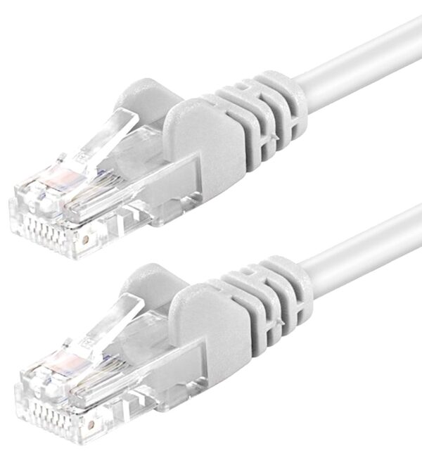 Cavo di rete Patch CCA Cat. 6 Bianco UTP 1,5 m