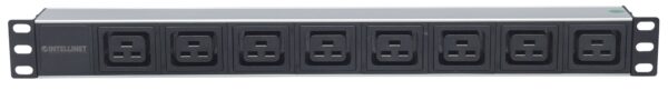 Multipresa montaggio a rack 19'' 1U 8 uscite C19 Spina Italiana