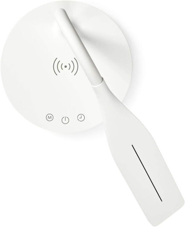 Lampada a 36 LED da Scrivania con Caricatore Wireless Integrato per Smartphone - immagine 9