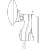 Stufetta da Parete al Quarzo per Interno Esterno IP24 2400W - immagine 8